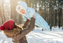 Mit dem Baby in die Winterferien Winterurlaub mit Baby