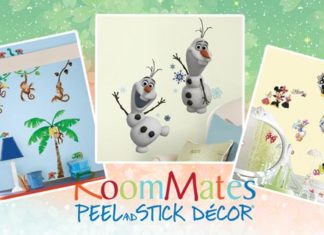 Kinderzimmer gestalten – mit RoomMates Wandstickern einfach wie nie! Roommates Wandsticker