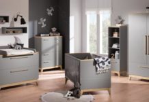 Paidi Kinderzimmer „Sten“ im Retro-Stil der 1960er Jahre Kindermöbelprogramm Paidi Sten