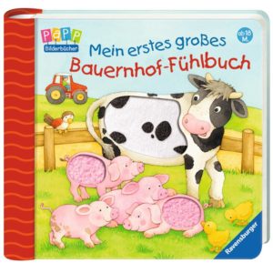Ravensburger Pappbilderbuch "Mein erstes grosses Bauernhof-Fühlbuch"