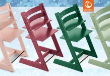 Stokke’s Tripp Trapp Hochstuhl nun noch farbenfreudiger! Stokke Tripp Trapp Hochstuhl neue Farben