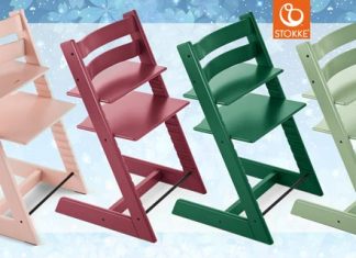 Stokke’s Tripp Trapp Hochstuhl nun noch farbenfreudiger! Stokke Tripp Trapp Hochstuhl neue Farben