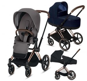 Cybex Priam Lux Seat Kinderwagen mit Lux Seat, Carry Cot und Lite Cot