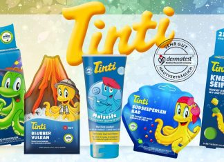 Tinti Badefarbe macht das Bad zum Vergnügen Tinti Badefarben