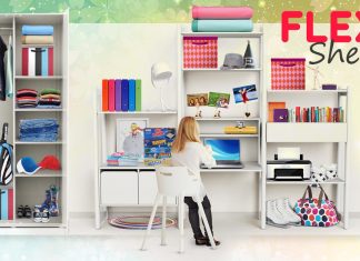 Aufbewahrungssysteme für das Kinderzimmer Flexa Shelfie
