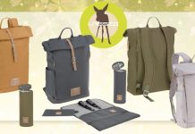 Vorgestellt: LÄSSIG Wickelrucksack „Rolltop Backpack“ LÄSSIG Wickelrucksack "Rolltop Backpack"
