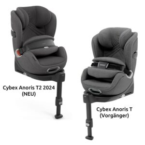 Cybex Anoris T2 iSize und Vorgängermodell im Vergleich