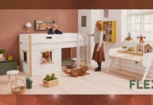 Vorgestellt: Flexa Hausfronten nun auch für NOR Betten Flexa NOR Hochbett Treehouse