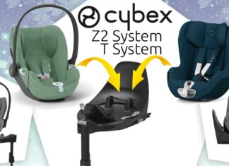 Vorgestellt: Cybex Base Z2 & T i-Size Kindersitzsystem Cybex Z2 System | Cybex T-System