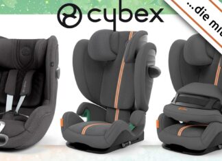Neue PLUS Stoffe für Cybex Autokindersitze Cybex Plus Autokindersitze