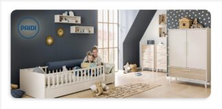 Kleine Kinderzimmer sinnvoll einrichten Paidi Kinderzimmer mit Bett Little Flo