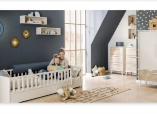 Paidi Kinderzimmer mit Bett Little Flo