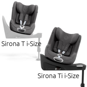 Cybex Sirona Ti i-Size vs. Sirona T i-Size