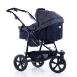 TFK Joggster Trail2 2019 Premium Anthrazit mit Babywanne