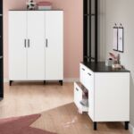 Paidi Eliana 3-türiger Kleiderschrank und schmale Kommode Paidi Eliana 3-türiger Kleiderschrank und schmale Kommode