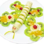 lustiger Bananen-Kiwi-Schmetterling<br />
Urheber: Anastasia Tsarskaya - 123RF lustiger Bananen-Kiwi-Schmetterling